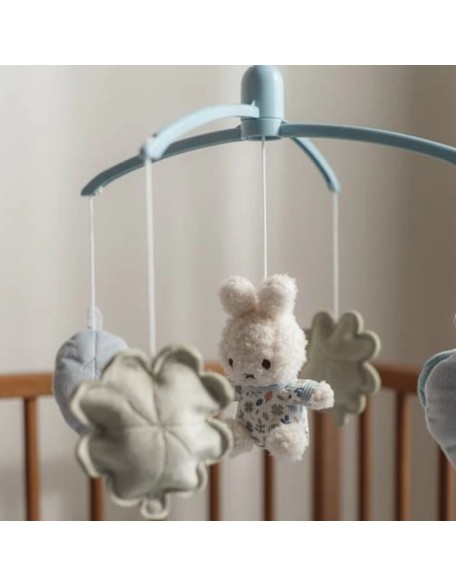 Музичка вртелешка со меки играчки - Miffy lucky leaves, Little Dutch