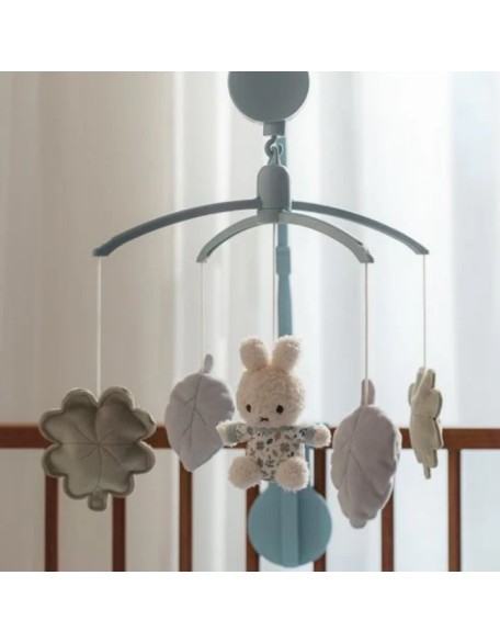 Музичка вртелешка со меки играчки - Miffy lucky leaves, Little Dutch