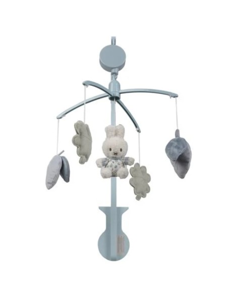 Музичка вртелешка со меки играчки - Miffy lucky leaves, Little Dutch