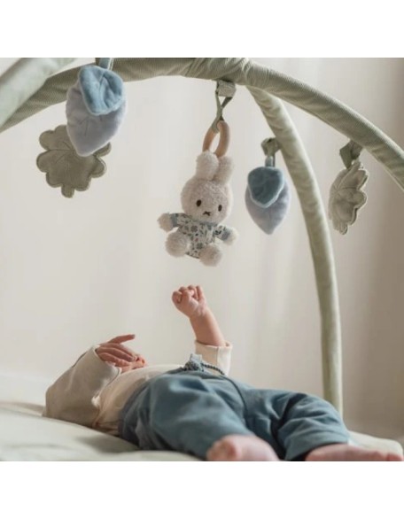 Мека подлога со висечки активности - Miffy Lucky Leaves, Little Dutch