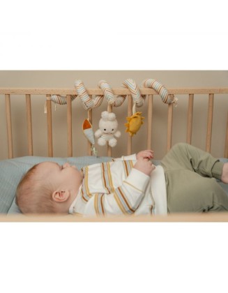 Мека спирала со активности - Miffy, Vintage Sunny Stripes, Little Dutch