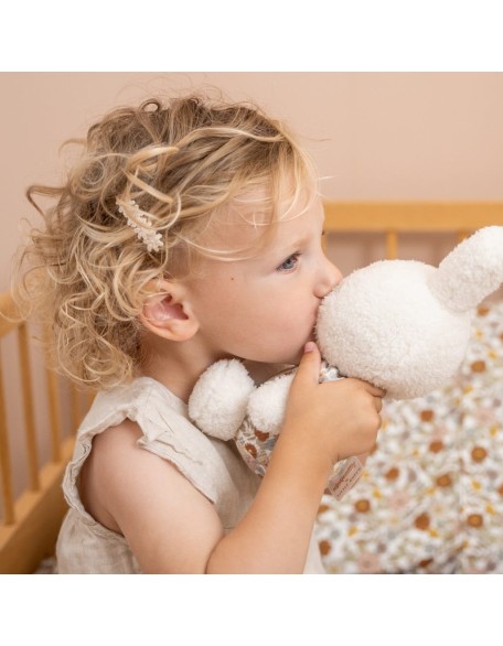 Мека играчка зајче Miffy 25 cm - Vintage Little Flowers, Little Dutch