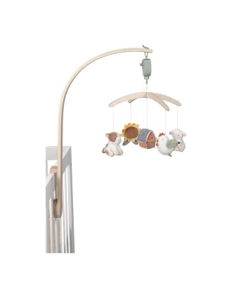 Музичка вртелешка со меки играчки - Little farm, Little Dutch