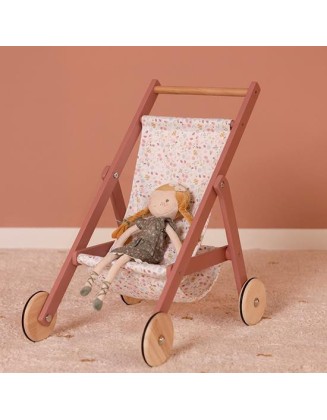 Количка за кукли - Flowers and Butterflies, Little Dutch