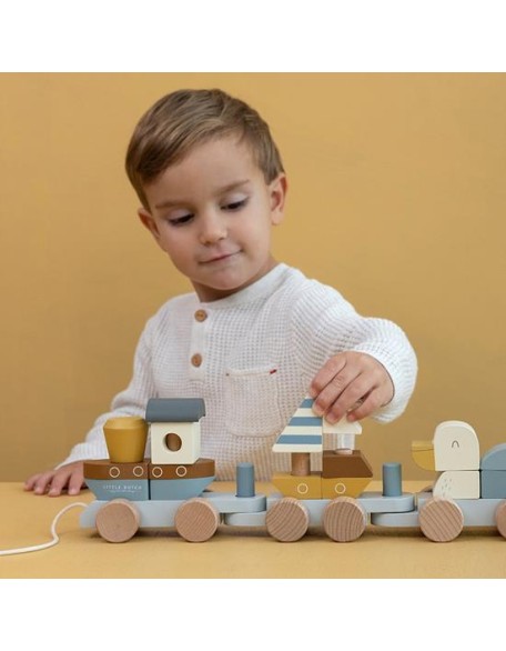 Дрвен воз сложувалка - Sailors Bay, Little Dutch Дрвен воз сложувалка - Sailors Bay, Little Dutch