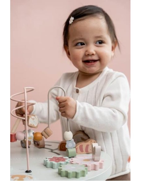 Маса со активности - Flowers and Butterflies,  Little Dutch