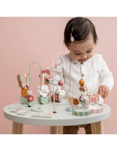 Маса со активности - Flowers and Butterflies,  Little Dutch