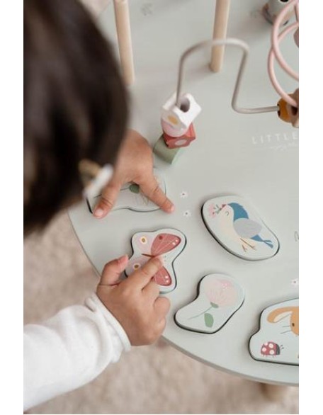 Маса со активности - Flowers and Butterflies,  Little Dutch