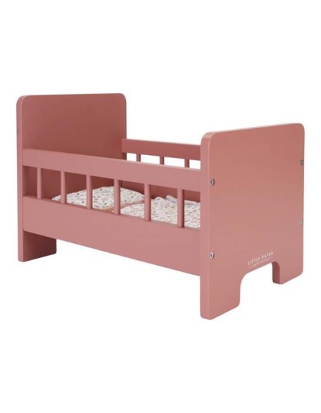 Креветче за кукли со постелнина -  Little Dutch