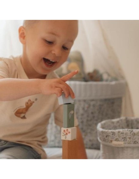 Сет дрвени коцки - Forest Friends, Little Dutch