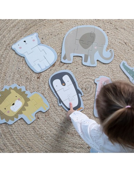 Сложувалка 6 во 1 - зоолошка градина, Little Dutch