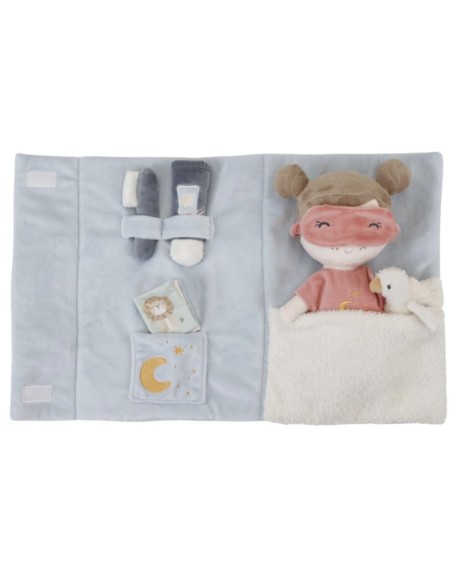 Кукла Роса - сет за спиење во торбичка за носење, Little Dutch