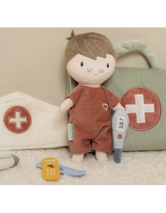 Кукла Џим - доктор и пациент сет, Little Dutch