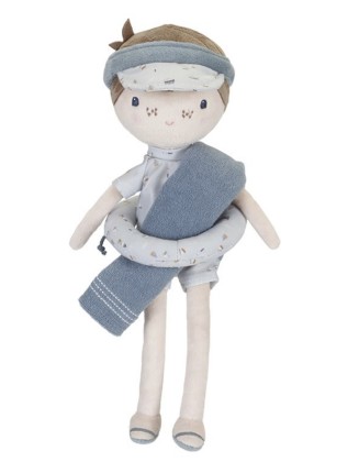 Мека летна кукла Џим - 35 см, Little Dutch