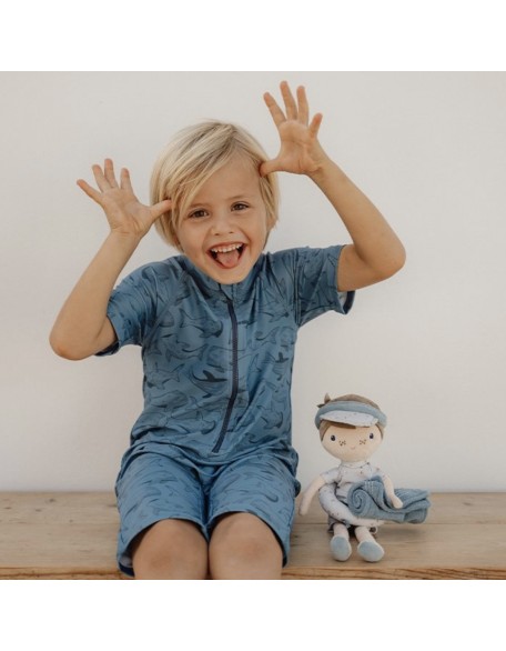 Мека летна кукла Џим - 35 см, Little Dutch