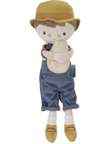 Мека кукла Џим фармер - 35 см, Little Dutch