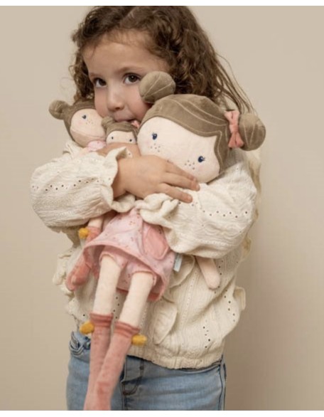 Мека кукла Роса - 50 см, Little Dutch