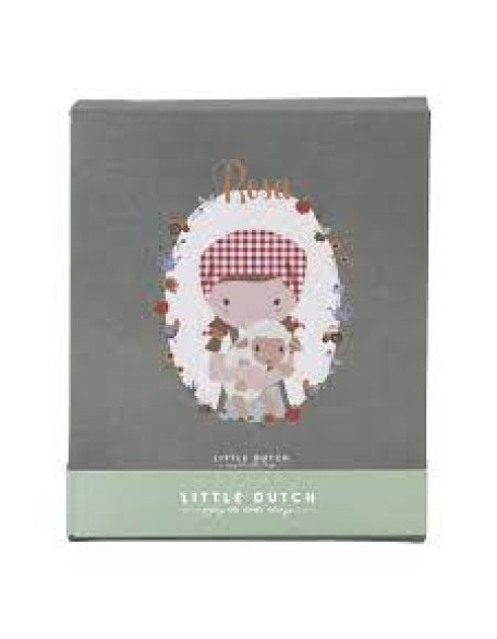 Мека кукла Роса фармерка со овцичка - 35 см, Little Dutch Мека кукла Роса фармерка со овцичка - 35 см, Little Dutch