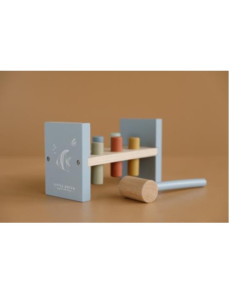 Табла за удирање со чекан - сина, Little Dutch