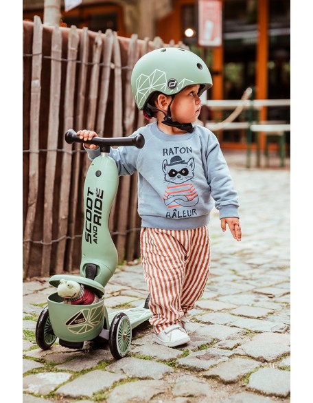 Тротинет, Highwaykick 1 Lifestyle (green lines) - Scoot and Ride 