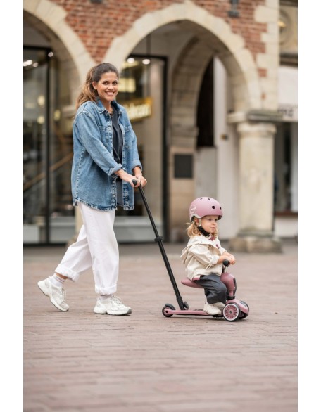 Тротинет, Highwaykick 1 push and go (wildberry) - Scoot and Ride 