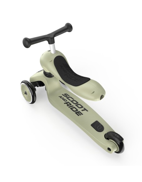 Тротинет, Highwaykick 1 (olive) - Scoot and Ride 