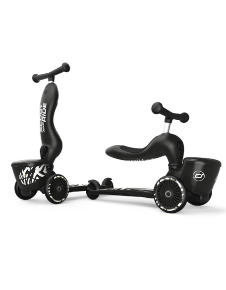 Тротинет, Highwaykick 1 Lifestyle (zebra) - Scoot and Ride 