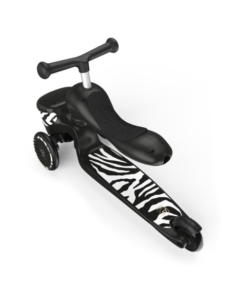 Тротинет, Highwaykick 1 Lifestyle (zebra) - Scoot and Ride 
