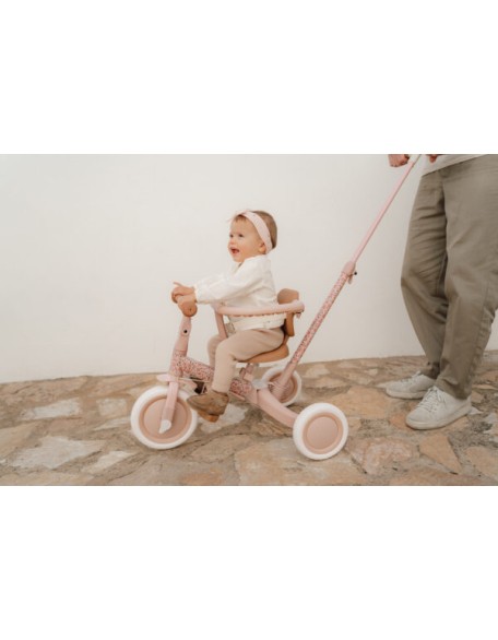 Трицикл 4 во 1 -  розев, Little Dutch