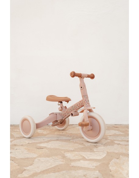 Трицикл 4 во 1 -  розев, Little Dutch