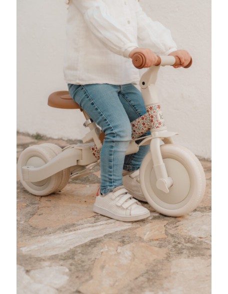 Трицикл 4 во 1 -  Off White, Little Dutch