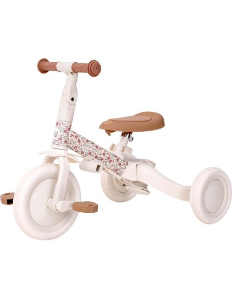 Трицикл 4 во 1 -  Off White, Little Dutch