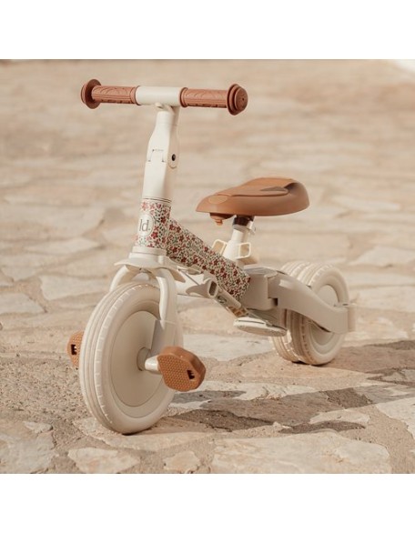 Трицикл 4 во 1 -  Off White, Little Dutch