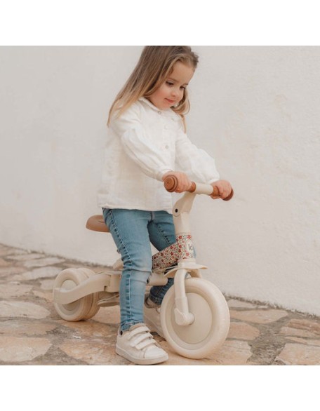 Трицикл 4 во 1 -  Off White, Little Dutch