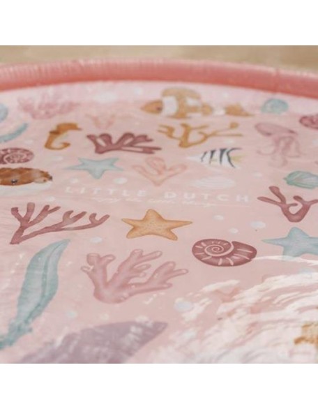 Водена подлога со распрскувачи - Ocean Dreams Pink, Little Dutch