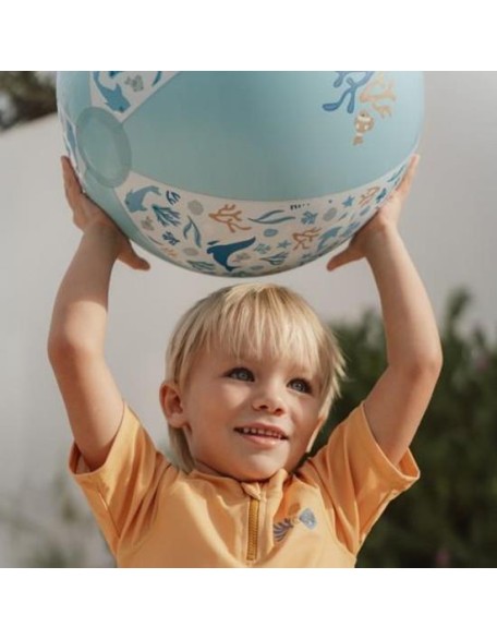 Топка за плажа Ocean Dreams Blue 35 см - Little Dutch