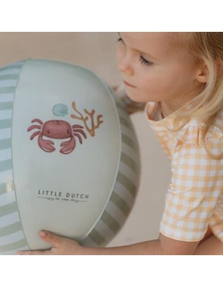 Топка за плажа Fresh Greens 35 см - Little Dutch