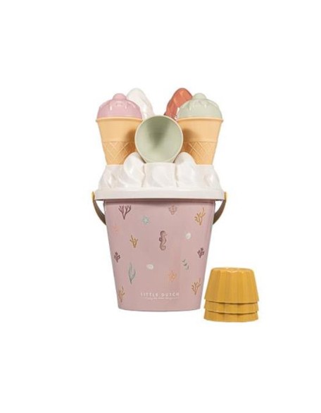 Сет сладоледи за плажа - Ocean Dreams Pink, Little Dutch