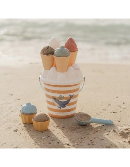 Сет сладоледи за плажа - Ocean Dreams Blue, Little Dutch Сет сладоледи за плажа - Ocean Dreams Blue, Little Dutch