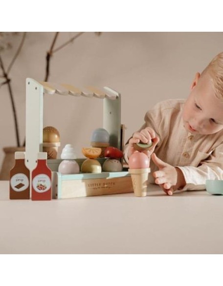 Дрвена продавница за сладоледи - Little Dutch