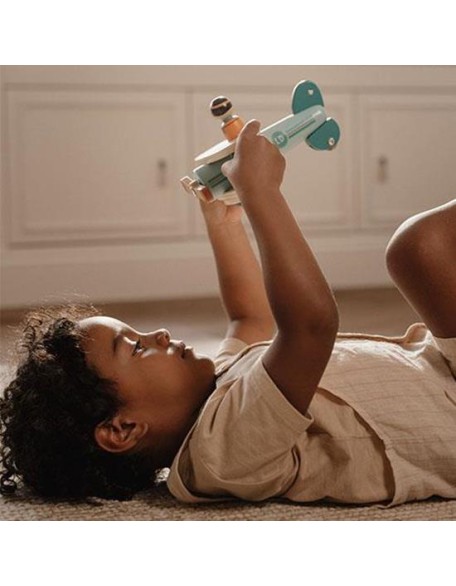 Дрвена играчка авион - Little Dutch