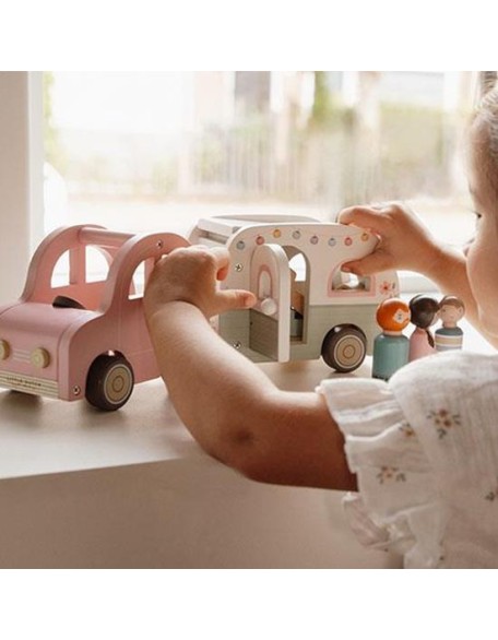 Розев автомобил со камп - Little Dutch