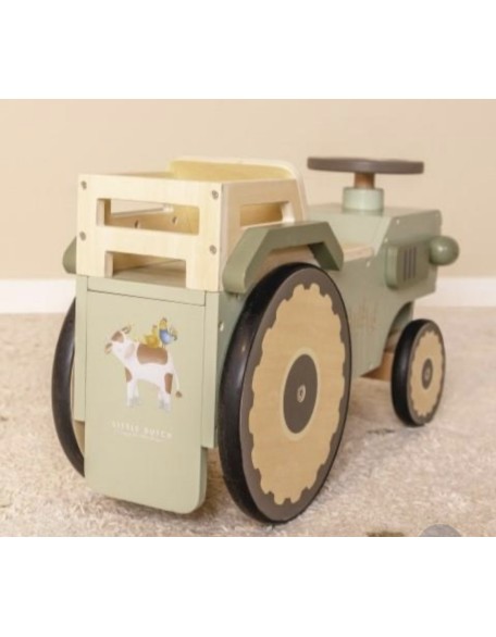 Дрвен баланс трактор - Little Dutch
