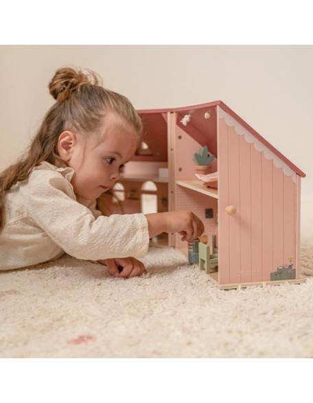 Пренослива куќа за кукли - Little Dutch