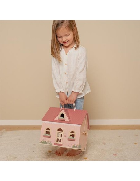 Пренослива куќа за кукли - Little Dutch