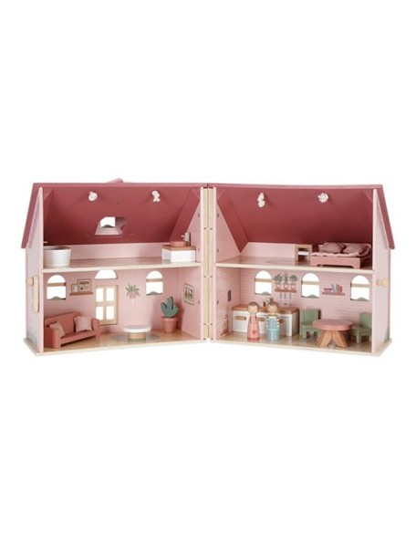 Пренослива куќа за кукли - Little Dutch