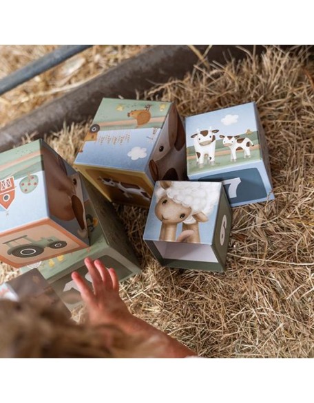 Кула од коцки за редење - Little Farm, Little Farm