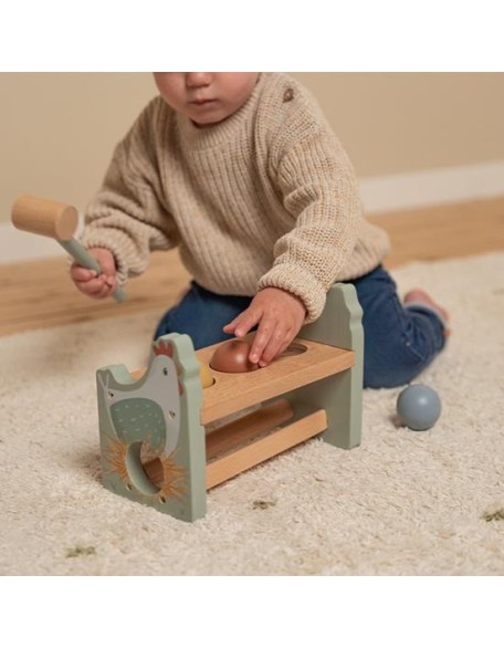 Табла за удирање со чекан - Little Farm, Little Dutch