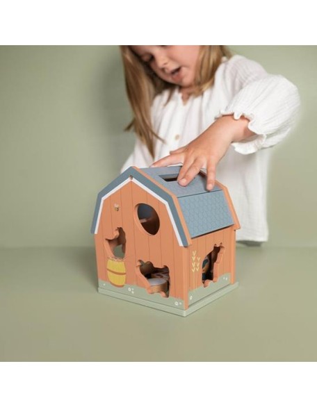 Сортер на фигури - Little Farm, Little Dutch