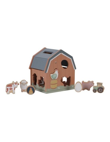 Сортер на фигури - Little Farm, Little Dutch